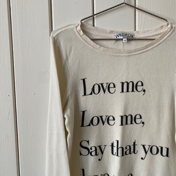 Wildfox Love Me Baggy Beach Jumper - Picture 4 of 7